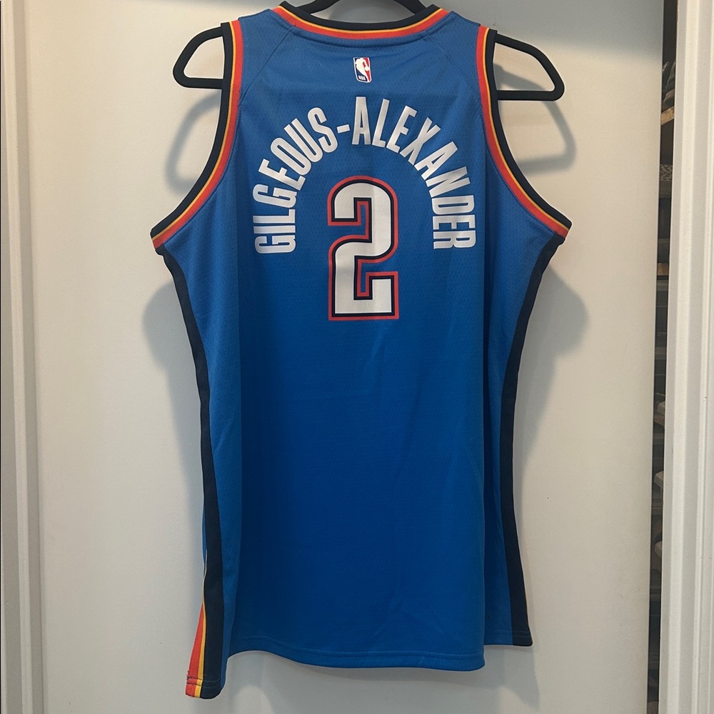 Shai Gilgeous-Alexander Oklahoma City Thunder Nike Youth Swingman Jersey - Picture 3 of 9